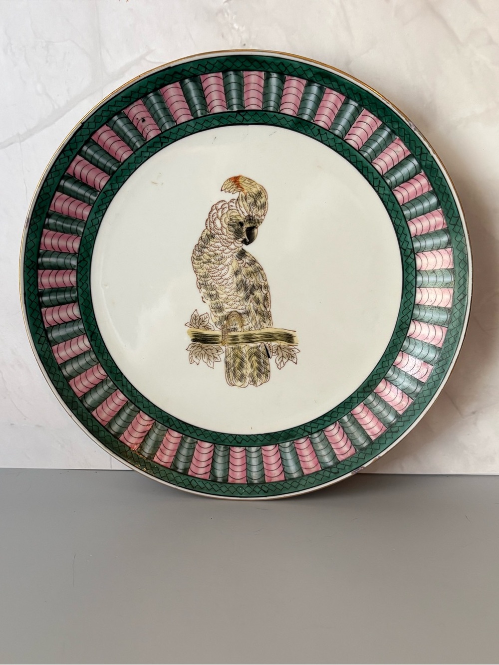 Vintage Oriental Accent 10” Dinner Plate